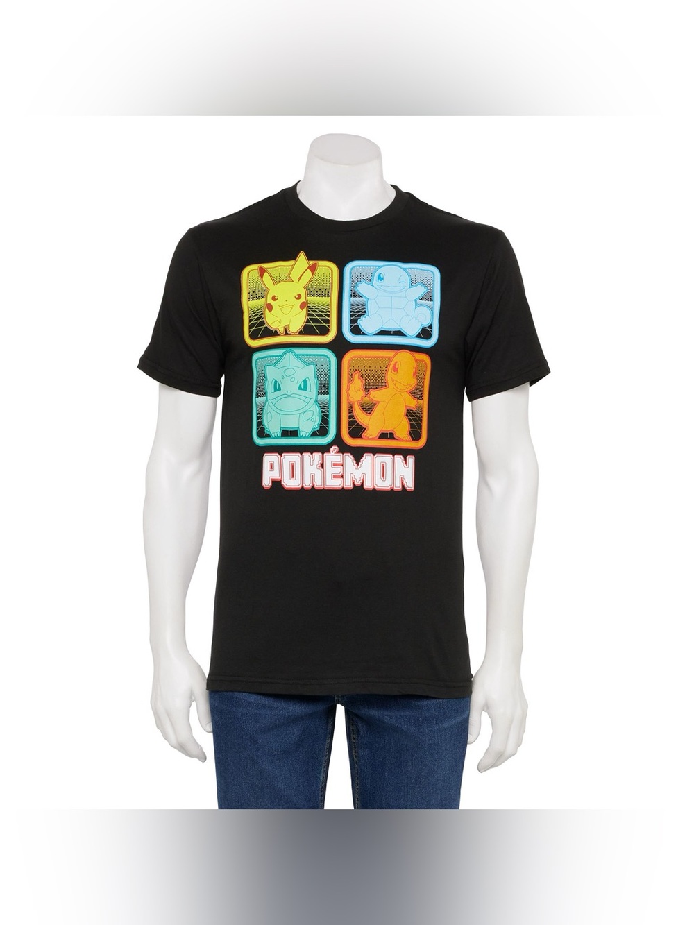 Men's Nintendo Pokémon Starters Graphic Tee Sz Small